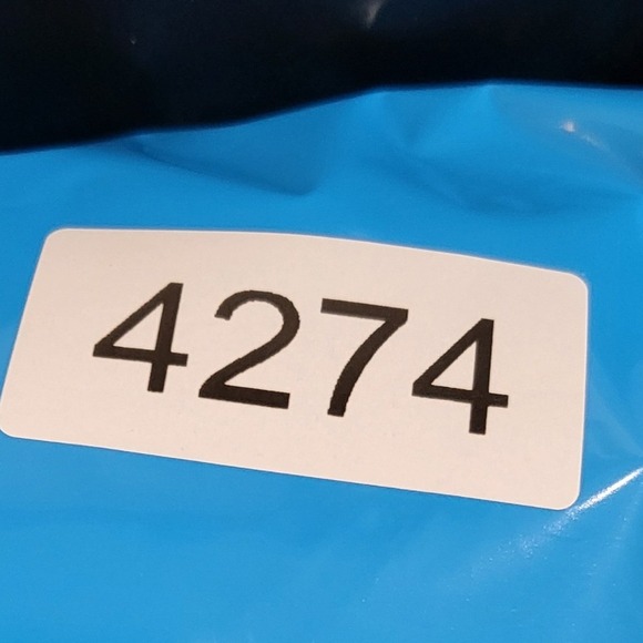 Dickies Mens XL Tie Dye V Neck Scrub Top Short Sleeve Pocket Zipper Blue - Picture 9 of 9